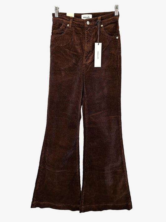 Rollas Retro Cord High Rise Flare Pants Size 8 by SwapUp-Online Second Hand Store-Online Thrift Store