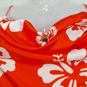 Runaway Hibiscus Holiday Cowl Neck Dress Size 10 by SwapUp-Online Second Hand Store-Online Thrift Store