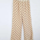 SNDYS Double Layer Latte Checked Pants Size S by SwapUp-Online Second Hand Store-Online Thrift Store