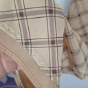 SNDYS Double Layer Latte Checked Pants Size S by SwapUp-Online Second Hand Store-Online Thrift Store