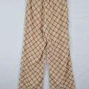 SNDYS Double Layer Latte Checked Pants Size S by SwapUp-Online Second Hand Store-Online Thrift Store