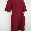 SPURR Burgundy Classic Stretch Business Midi Dress Size 18 by SwapUp-Online Second Hand Store-Online Thrift Store