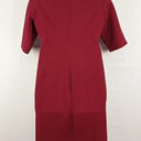 SPURR Burgundy Classic Stretch Business Midi Dress Size 18 by SwapUp-Online Second Hand Store-Online Thrift Store