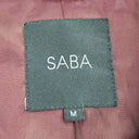 Saba Maroon Felted Drape Coat Size M by SwapUp-Online Second Hand Store-Online Thrift Store