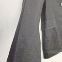 Sally Phillips Charcoal Contrast Stitch Single Breasted Blazer Size 12 by SwapUp-Online Second Hand Store-Online Thrift Store