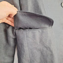 Sally Phillips Charcoal Contrast Stitch Single Breasted Blazer Size 12 by SwapUp-Online Second Hand Store-Online Thrift Store