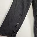 Sally Phillips Charcoal Contrast Stitch Single Breasted Blazer Size 12 by SwapUp-Online Second Hand Store-Online Thrift Store