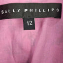 Sally Phillips Pretty In Pink Pleated Mini Dress Size 12 by SwapUp-Online Second Hand Store-Online Thrift Store