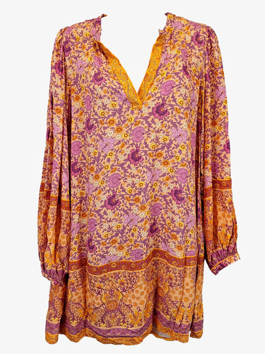 Spell & The Gypsy Sunrise Tunic Mini Dress Size XS by SwapUp-Online Second Hand Store-Online Thrift Store
