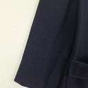 St John Collection Navy Wool Blend Zip Up Jacket Size S by SwapUp-Online Second Hand Store-Online Thrift Store