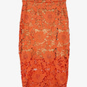 Stella Coral Lace Pencil Midi Skirt Size 10 by SwapUp-Online Second Hand Store-Online Thrift Store
