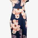 Ted Baker Folded Floral Fitted Evening Midi Dress Size S by SwapUp-Online Second Hand Store-Online Thrift Store