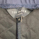 Ted Baker Quilted Navy Cropped Pants Size L by SwapUp-Online Second Hand Store-Online Thrift Store