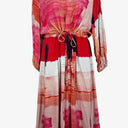 The Ark Abstract Watercolour Shift Dress Size M by SwapUp-Online Second Hand Store-Online Thrift Store