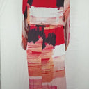 The Ark Abstract Watercolour Shift Dress Size M by SwapUp-Online Second Hand Store-Online Thrift Store