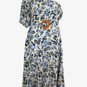 The Fated One Shoulder Gathered Midi Dress Size 10 by SwapUp-Online Second Hand Store-Online Thrift Store