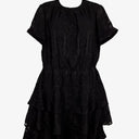 Tiered Flirty Textured Midi Dress Dress Size 12 by SwapUp-Online Second Hand Store-Online Thrift Store