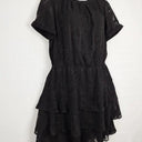 Tiered Flirty Textured Midi Dress Dress Size 12 by SwapUp-Online Second Hand Store-Online Thrift Store