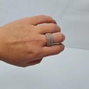 Tiffany & Co Sterling Silver Somerset Mesh Ring Size XL by SwapUp-Online Second Hand Store-Online Thrift Store