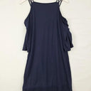 Tommy Bahama Navy Cold Shoulder Resort Mini Dress Size S by SwapUp-Online Second Hand Store-Online Thrift Store