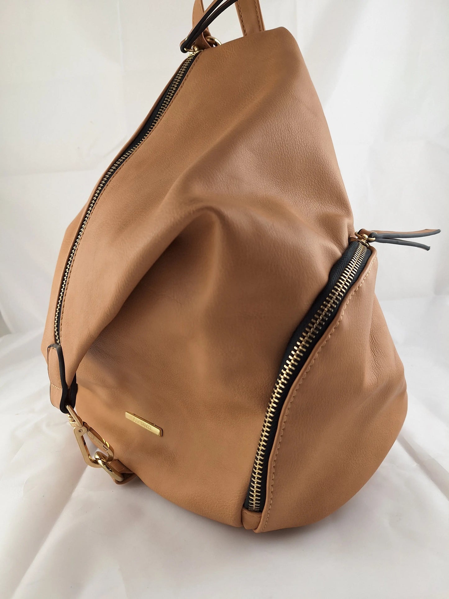 Tony Bianco Camel Faux Leather Mini backpack by SwapUp-Online Second Hand Store-Online Thrift Store