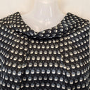Trent Nathan Silky Geometric Drape Evening Dress Size 10 by SwapUp-Online Second Hand Store-Online Thrift Store