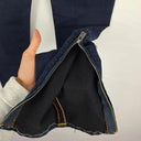 True Religion Indigo Contrast Stitch Cropped Skinny Denim Jeans Size 12 by SwapUp-Online Second Hand Store-Online Thrift Store