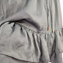 Tussah Khaki Frilly Crossover Mini Dress Size 12 by SwapUp-Online Second Hand Store-Online Thrift Store