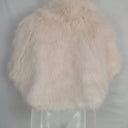 Unreal Fur Cream Faux Fur Cropped Cape Size OSFA by SwapUp-Online Second Hand Store-Online Thrift Store