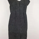 Veronika Maine Abstract Grey Office Dress Size 12 by SwapUp-Online Second Hand Store-Online Thrift Store