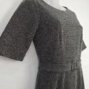 Veronika Maine Classy Speckled O Belt Dress Size 6 by SwapUp-Online Second Hand Store-Online Thrift Store