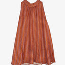 Veronika Maine Geometric High Neck Gathered Top Size 14 by SwapUp-Online Second Hand Store-Online Thrift Store