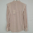 Witchery Amber Stripped Mock Neck Shirt Size 8 by SwapUp-Online Second Hand Store-Online Thrift Store