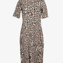 Witchery Animal Print Bodycon Midi Dress Size 10 by SwapUp-Online Second Hand Store-Online Thrift Store