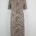 Witchery Animal Print Bodycon Midi Dress Size 10 by SwapUp-Online Second Hand Store-Online Thrift Store