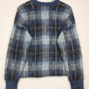 Witchery Blue Check Luxury Yarn Jumper Size S by SwapUp-Online Second Hand Store-Online Thrift Store