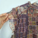 Witchery Boho Soft Tied Neck Top Size 10 by SwapUp-Online Second Hand Store-Online Thrift Store