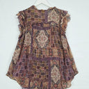 Witchery Boho Soft Tied Neck Top Size 10 by SwapUp-Online Second Hand Store-Online Thrift Store