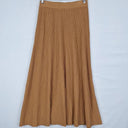 Witchery Camel Flared Rib Midi Skirt Size S by SwapUp-Online Second Hand Store-Online Thrift Store