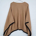 Witchery Caramel Reversible Soft Poncho Jacket Size OSFA by SwapUp-Online Second Hand Store-Online Thrift Store