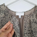 Witchery Casual Splatter V-neck Top Size M by SwapUp-Online Second Hand Store-Online Thrift Store