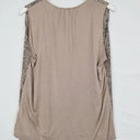 Witchery Casual Splatter V-neck Top Size M by SwapUp-Online Second Hand Store-Online Thrift Store