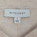 Witchery Cream V Neck Cosy Jumper Size S by SwapUp-Online Second Hand Store-Online Thrift Store