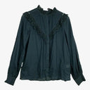 Witchery Deep Emerald Feminine Blouse Size 8 by SwapUp-Online Second Hand Store-Online Thrift Store