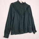 Witchery Deep Emerald Feminine Blouse Size 8 by SwapUp-Online Second Hand Store-Online Thrift Store