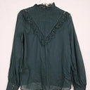 Witchery Deep Emerald Feminine Blouse Size 8 by SwapUp-Online Second Hand Store-Online Thrift Store