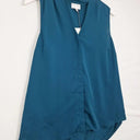 Witchery Deep Teal Pleat Front Top Size S by SwapUp-Online Second Hand Store-Online Thrift Store