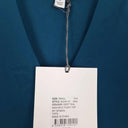 Witchery Deep Teal Pleat Front Top Size S by SwapUp-Online Second Hand Store-Online Thrift Store