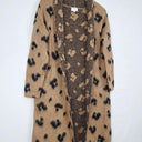 Witchery Fluffy Cheetah Longline Knit Cardigan Size XS by SwapUp-Online Second Hand Store-Online Thrift Store