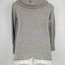 Witchery Grey Marle Cowl Chunky Knit Jumper Size XS by SwapUp-Online Second Hand Store-Online Thrift Store